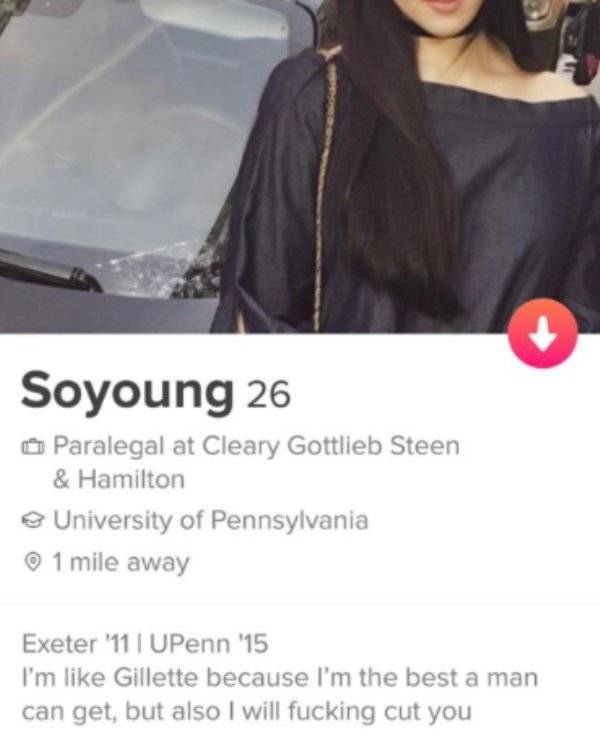 Tinder And Shame Are Two Polar Opposites…