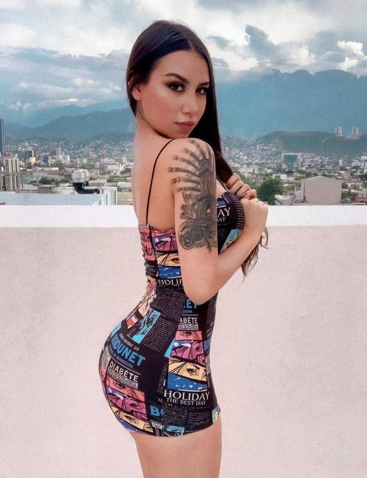 Oh My, Those Tight Dresses