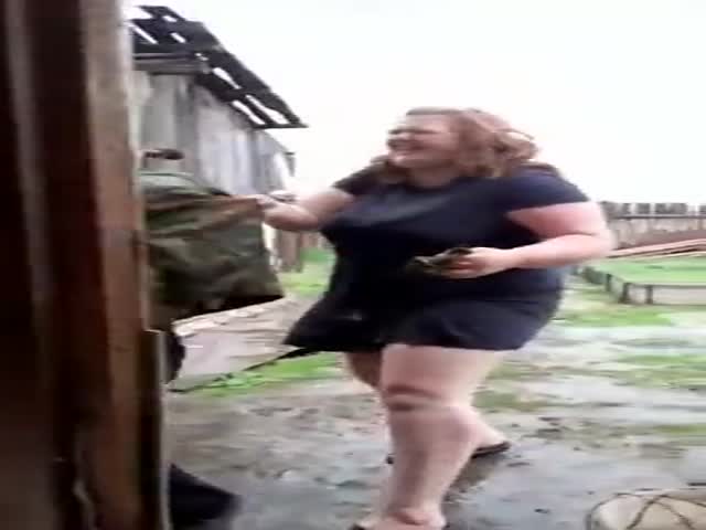 She Will Never Let Him Go…