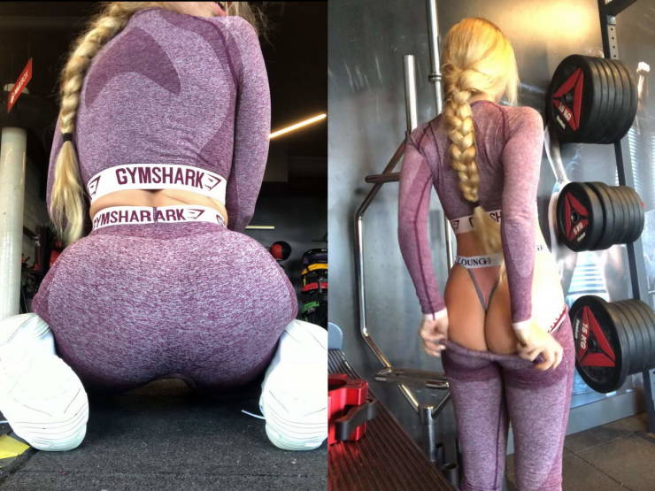 Yoga Pants Leave Nothing to the Imagination