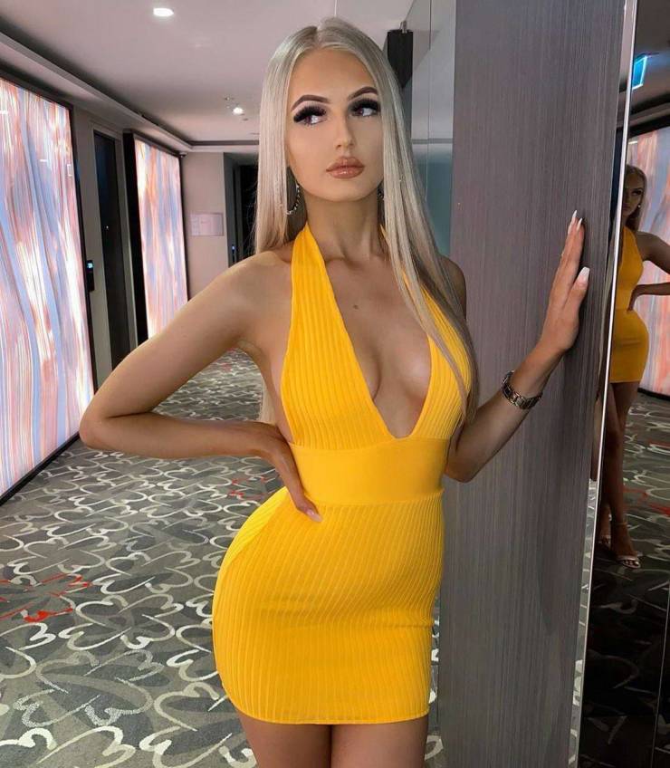 Oh My, Those Tight Dresses