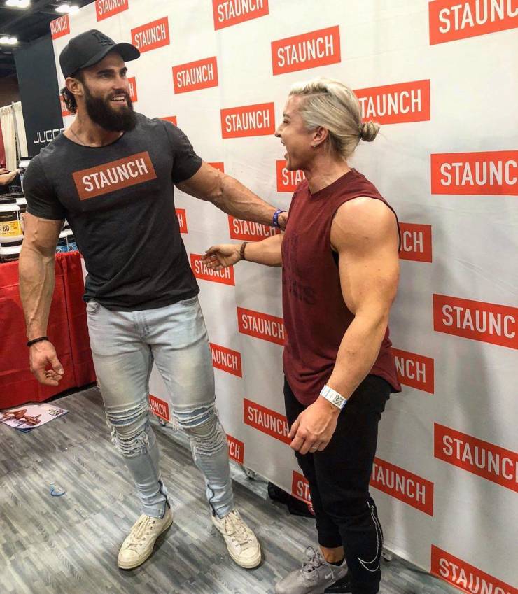 This Lady Is Kinda Jacked…