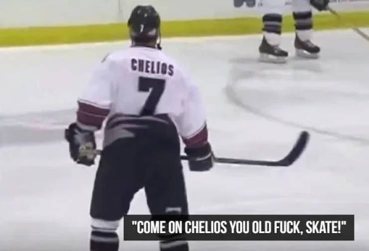 Hockey Players Are Professional Trash Talkers