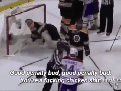 Hockey Players Are Professional Trash Talkers