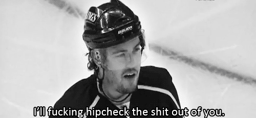 Hockey Players Are Professional Trash Talkers
