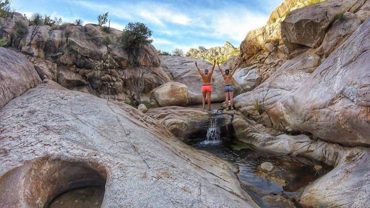 Girls Posing Topless In Front Of Beautiful Landscapes