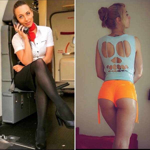 Ready To Fly With These Sexy Flight Attendants?