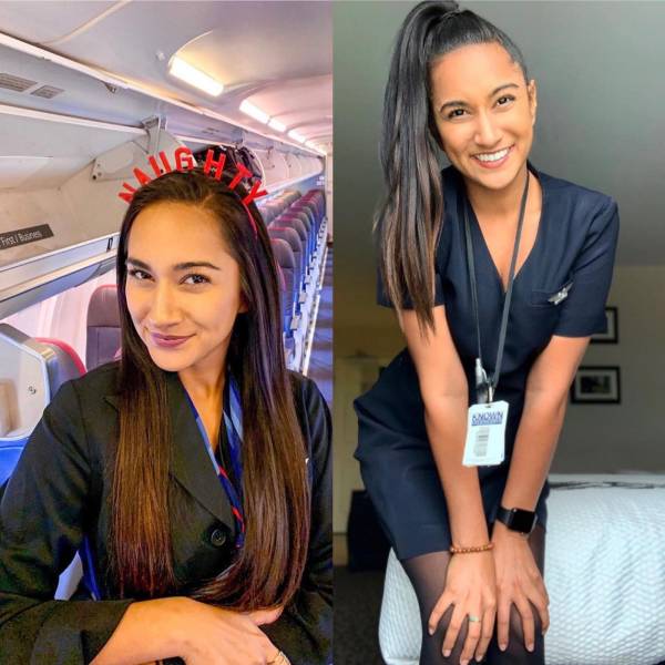 Ready To Fly With These Sexy Flight Attendants?