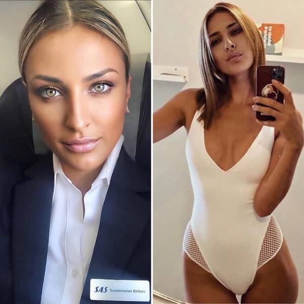 Ready To Fly With These Sexy Flight Attendants?
