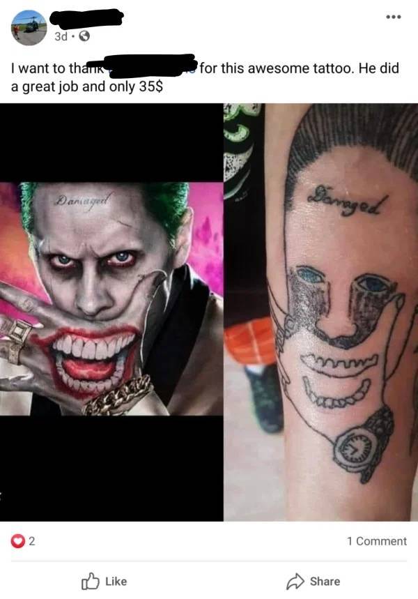 What A Great Tattoo Choice…