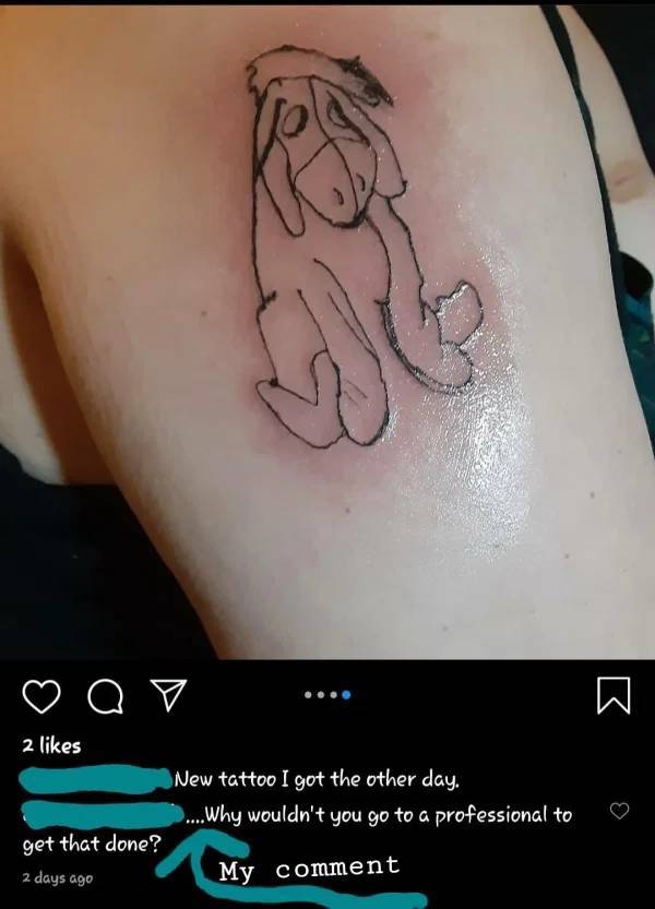 What A Great Tattoo Choice…