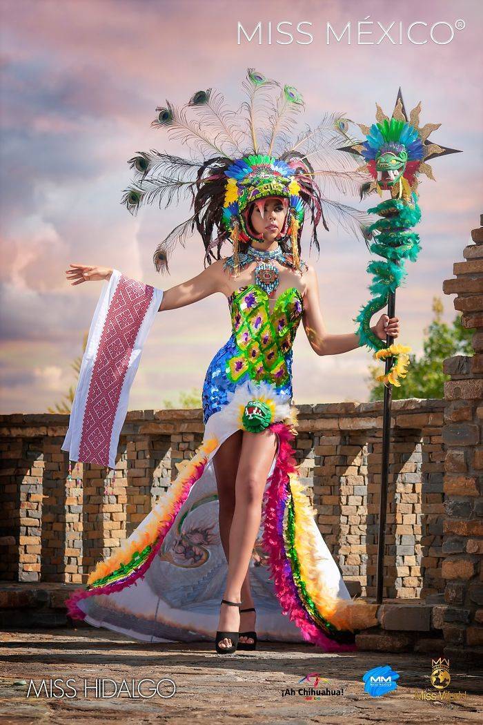 2020 “Miss Mexico” Contestants In National Dresses