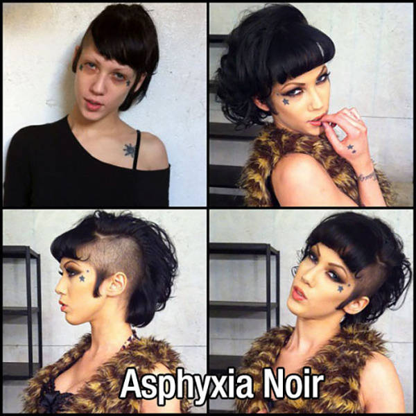 Adult Movie Stars With And Without Makeup