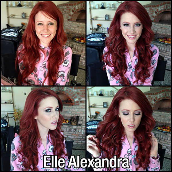 Adult Movie Stars With And Without Makeup