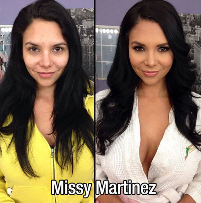 Adult Movie Stars With And Without Makeup