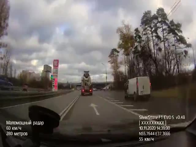 Never Get Too Close To A Concrete Mixer…