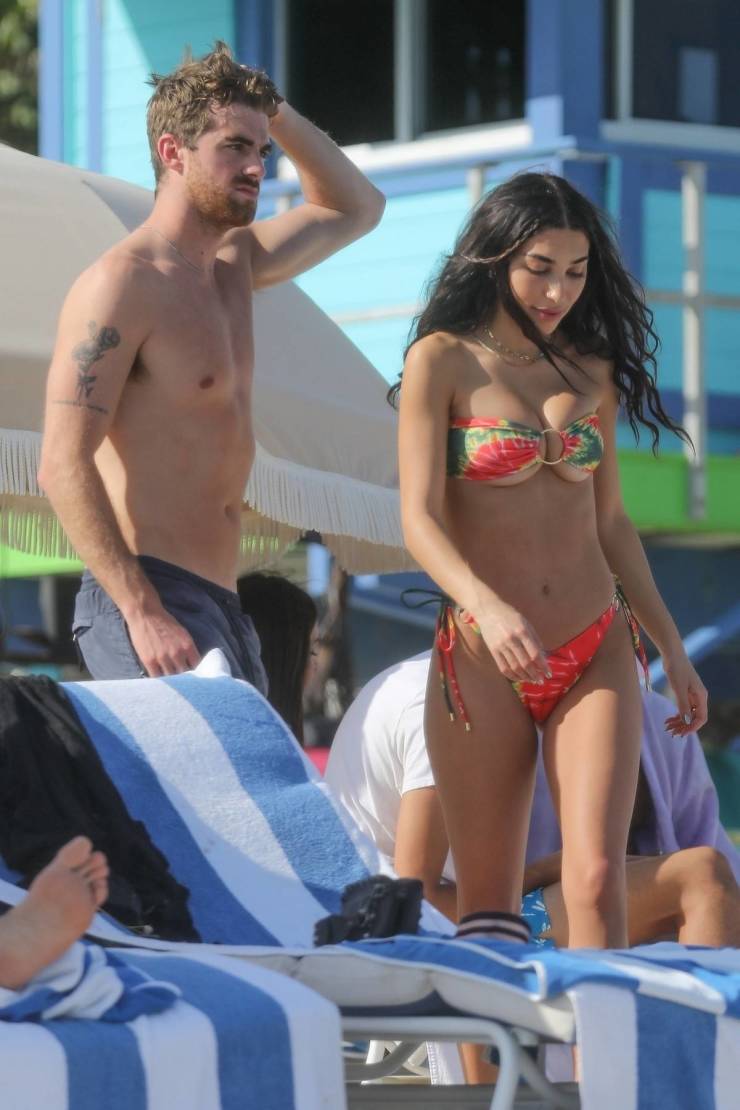 Chantel Jeffries On A Beach