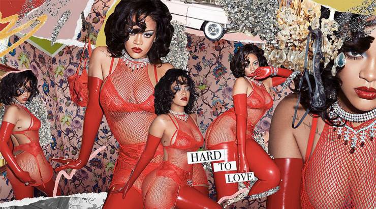 Rihanna In Sexy Lingerie