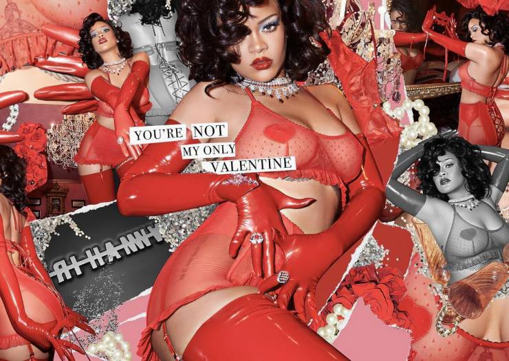 Rihanna In Sexy Lingerie