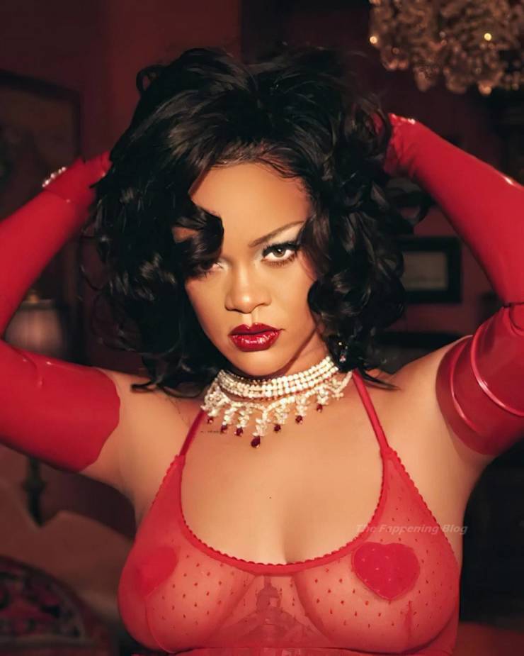 Rihanna In Sexy Lingerie