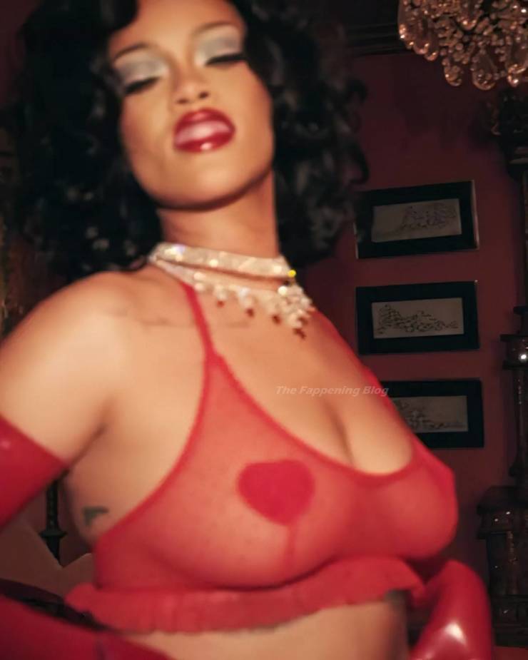 Rihanna In Sexy Lingerie