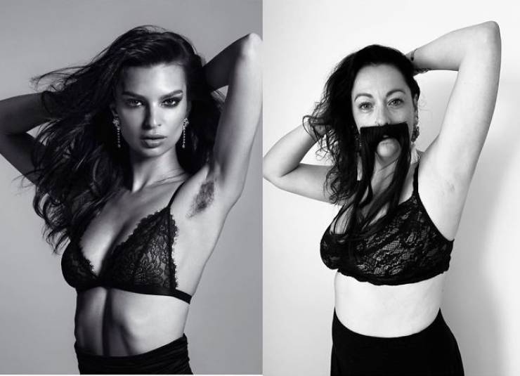 Woman Recreates Celebrity Photos In Funny Ways