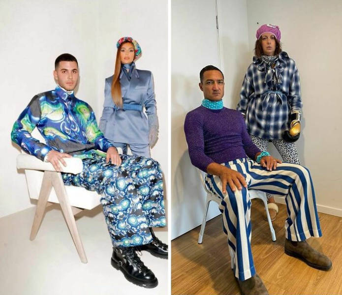 Woman Recreates Celebrity Photos In Funny Ways