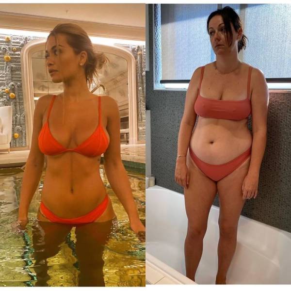 Woman Recreates Celebrity Photos In Funny Ways