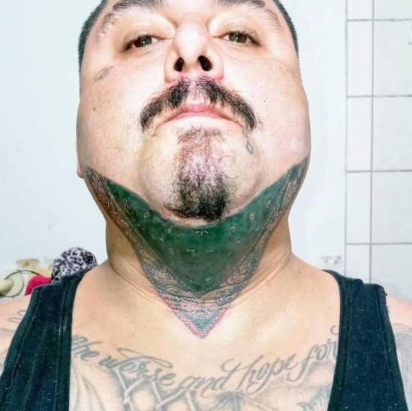 These Tattoos Are Very Bad…