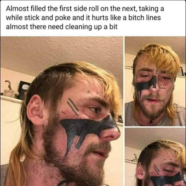 These Tattoos Are Very Bad…