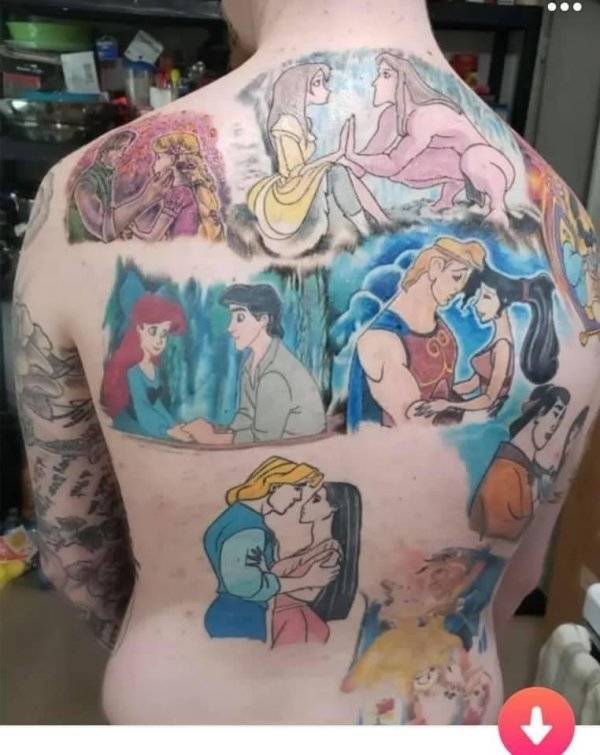These Tattoos Are Very Bad…