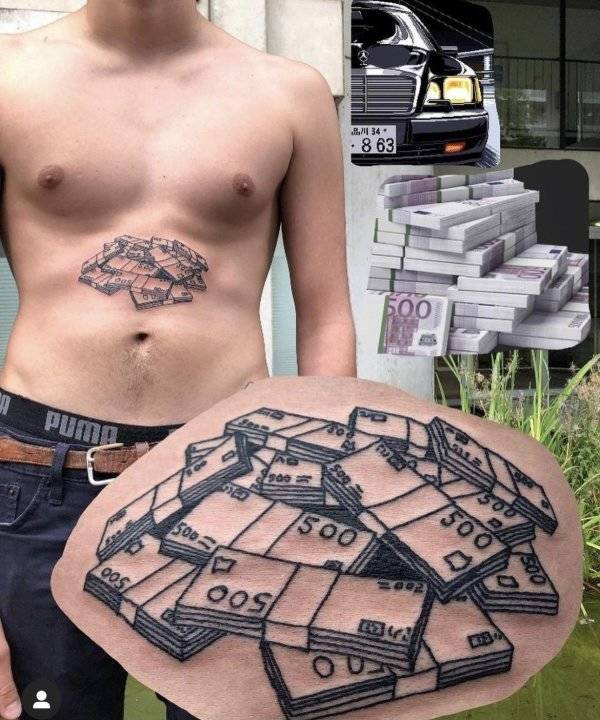 These Tattoos Are Very Bad…