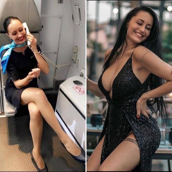 These Flight Attendants Are Very Hot!