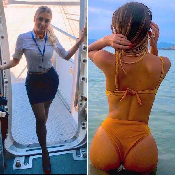 These Flight Attendants Are Very Hot!