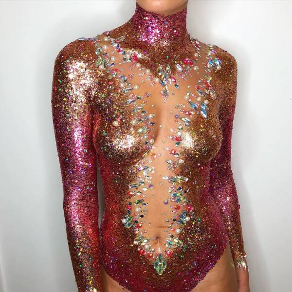 Glitter Boobs And Butts Are Still Trendy!
