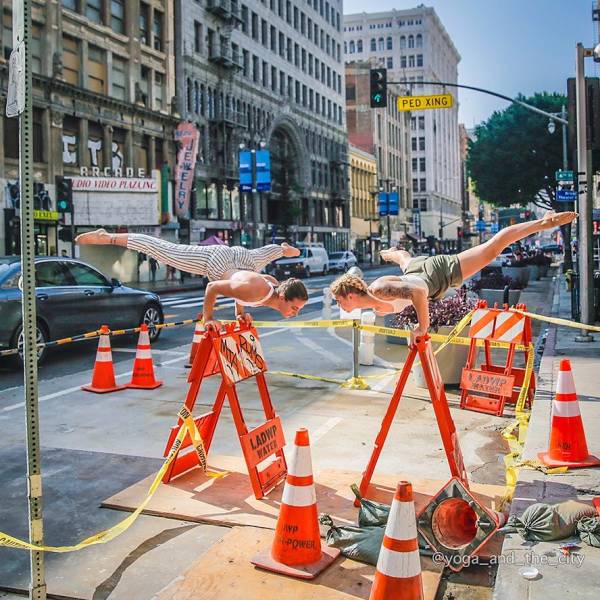 “Yoga And The City” By Alexey Wind