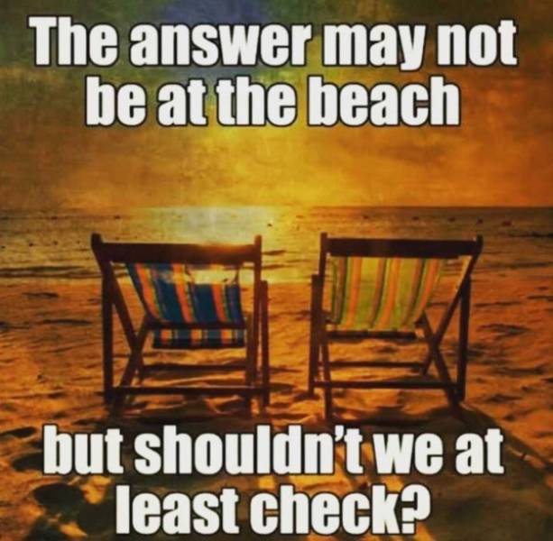 These Beach Memes Are Kinda Hot!