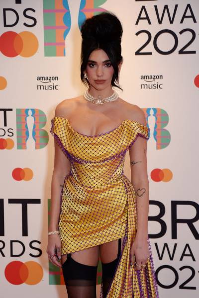 Dua Lipa At “Brit Awards”