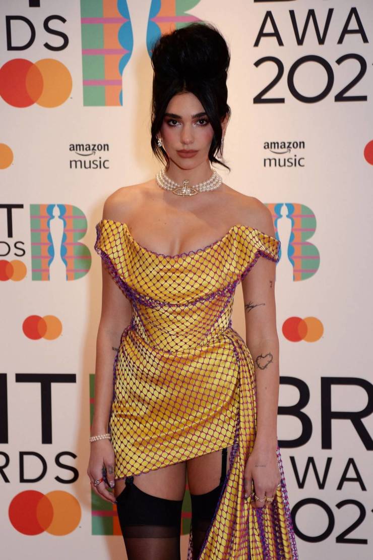 Dua Lipa At “Brit Awards”