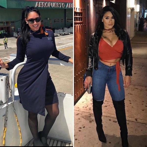 Let’s Fly With These Hot Flight Attendants!