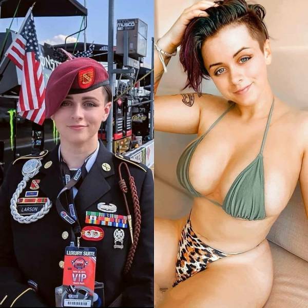 Hot Girls In Uniforms And Without Them