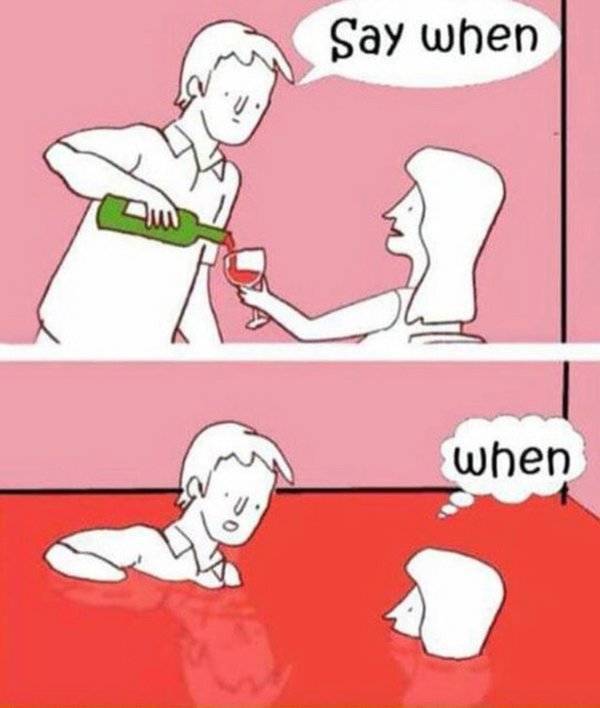 Red And White Memes About Wine