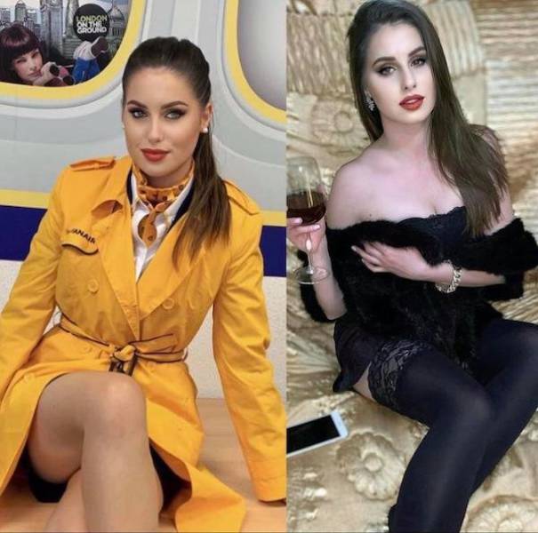 Let’s Take Off With These Hot Flight Attendants!