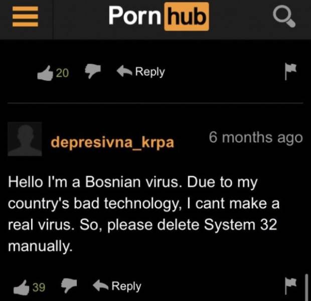 “Pornhub” Comment Section Can’t Be Understood…