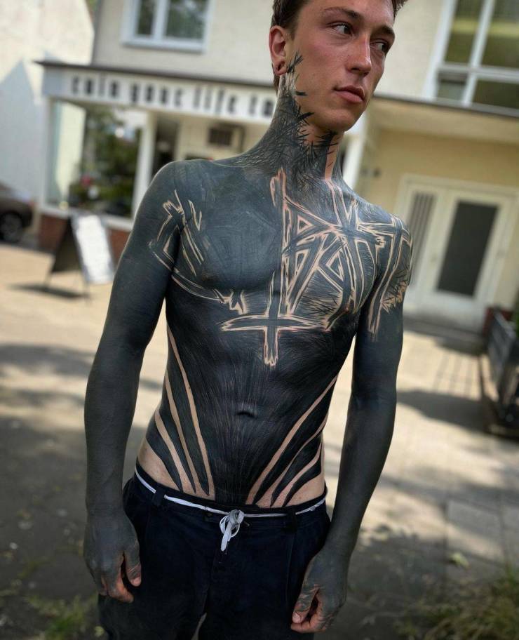 Some People Really Like Body Modifications…