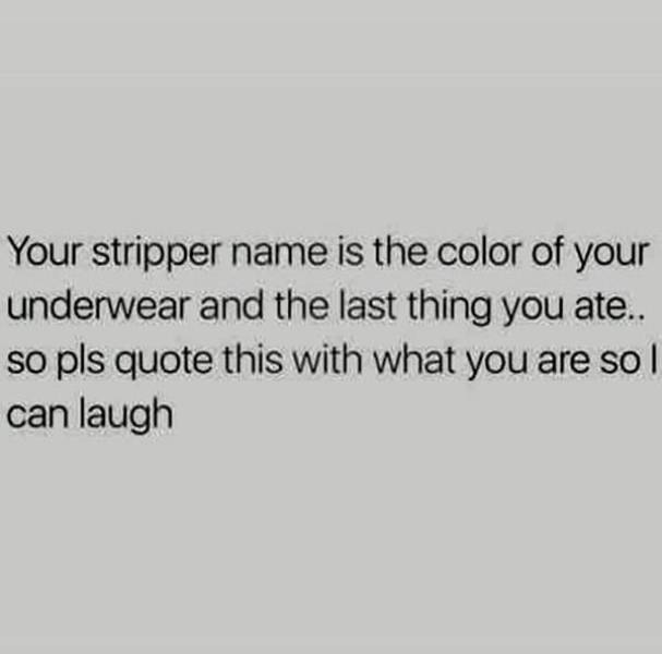 Dirty Minds, You’re Welcome!