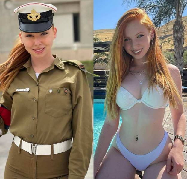 Hot Girls With And Without Their Uniforms
