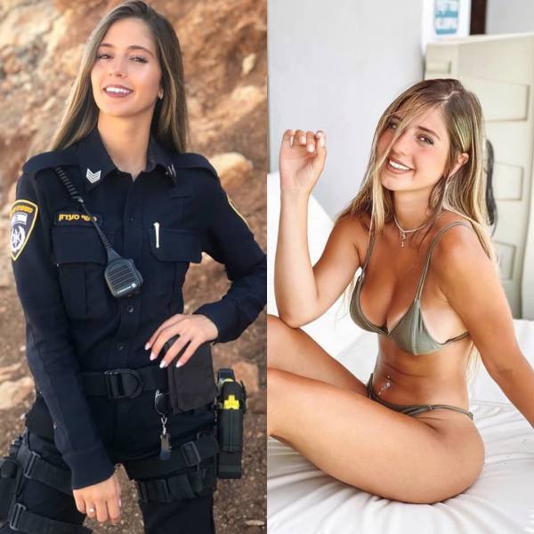 Hot Girls With And Without Their Uniforms