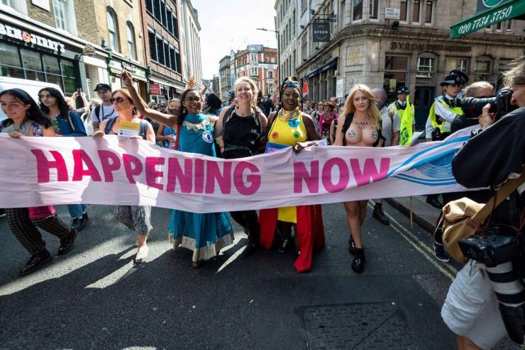 This Is How They Protest In London