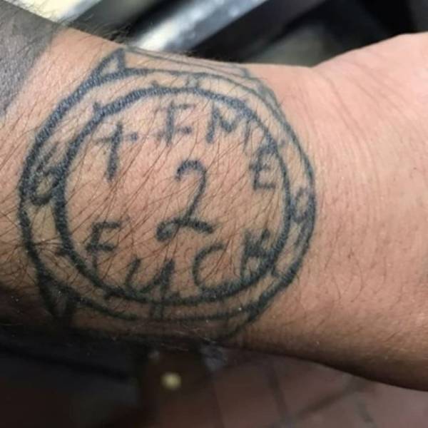 Unfortunately, These Tattoos Are Permanent…